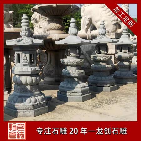 石雕佛塔_寺庙雕刻石塔_大型石雕佛塔定制厂家